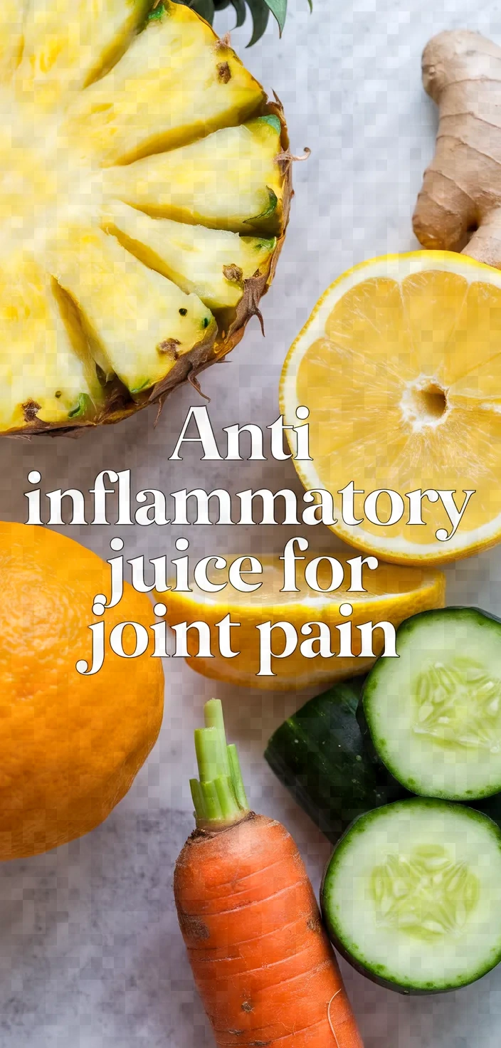 Anti Inflammatory Juice For Joint Pain Recipe