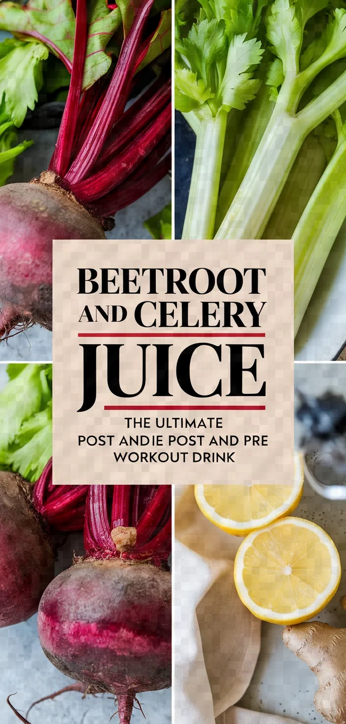 Beetroot And Celery Juice The Ultimate Post And Pre Workout Drink Recipe