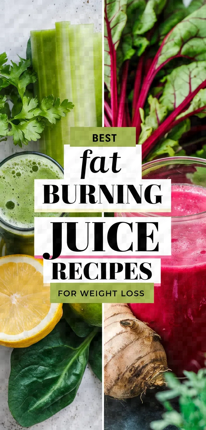 Best Belly Fat Burning Juice Recipes For Weight Loss