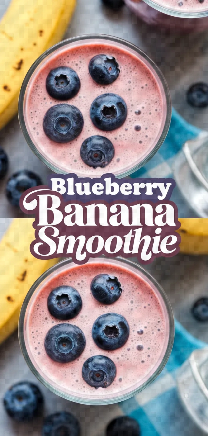 Blueberry Banana Smoothie Recipe