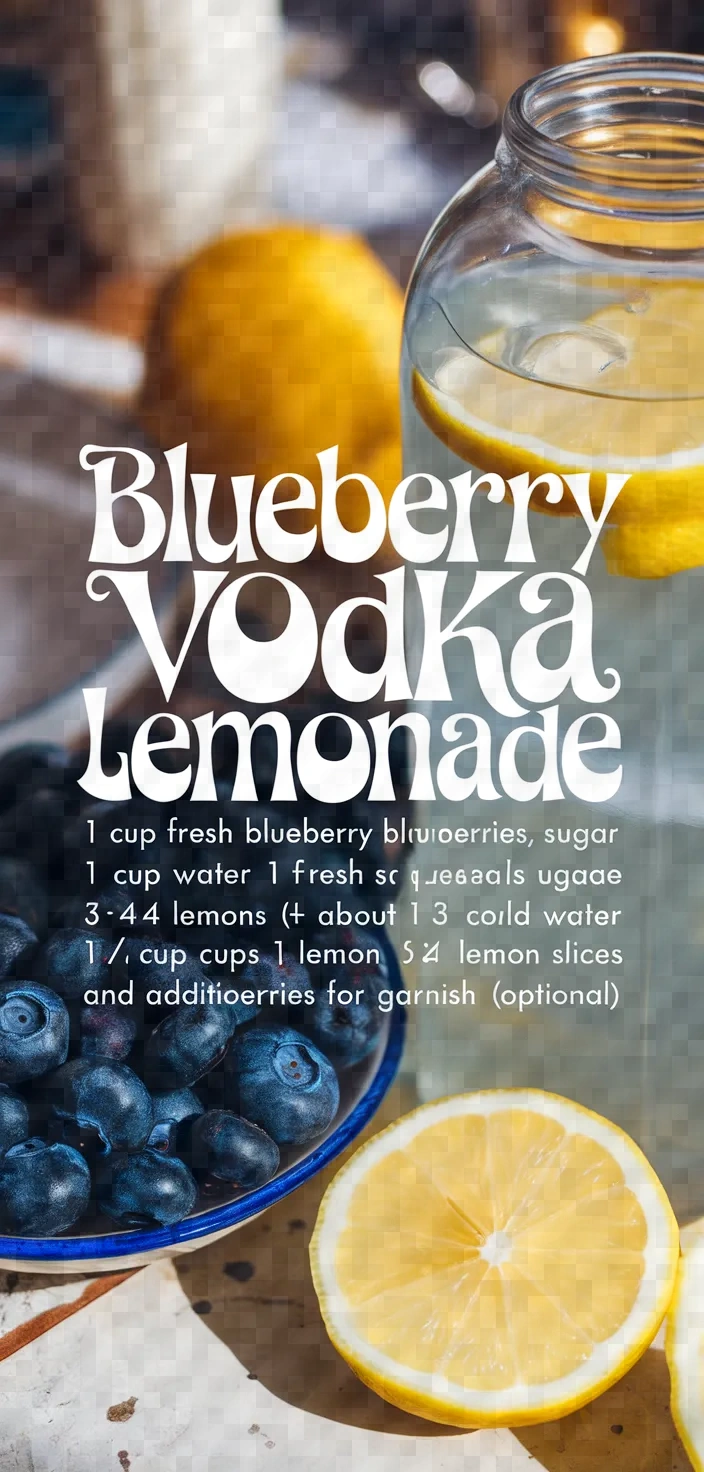 Blueberry Vodka Lemonade Recipe