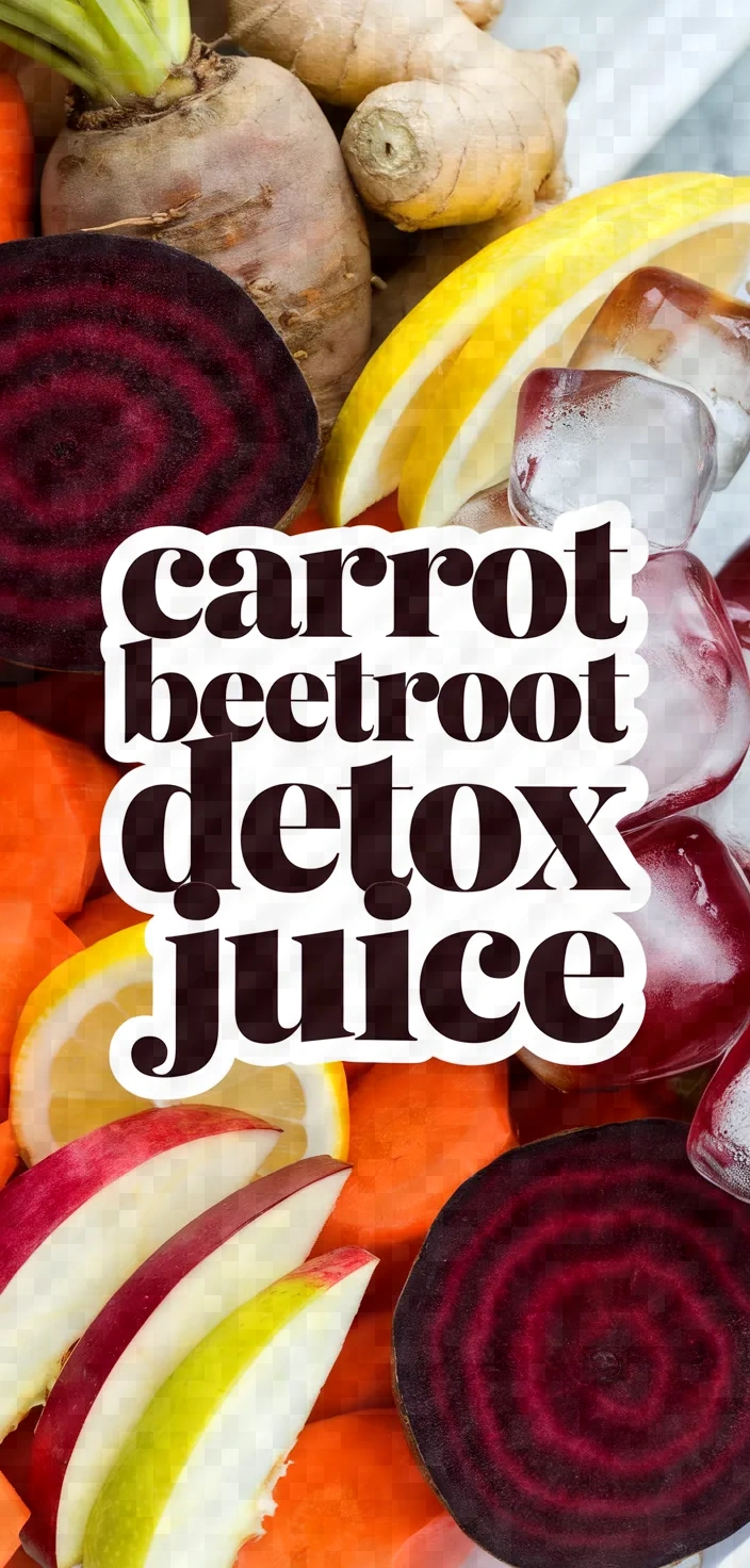 Carrot Beetroot Detox Juice Recipe