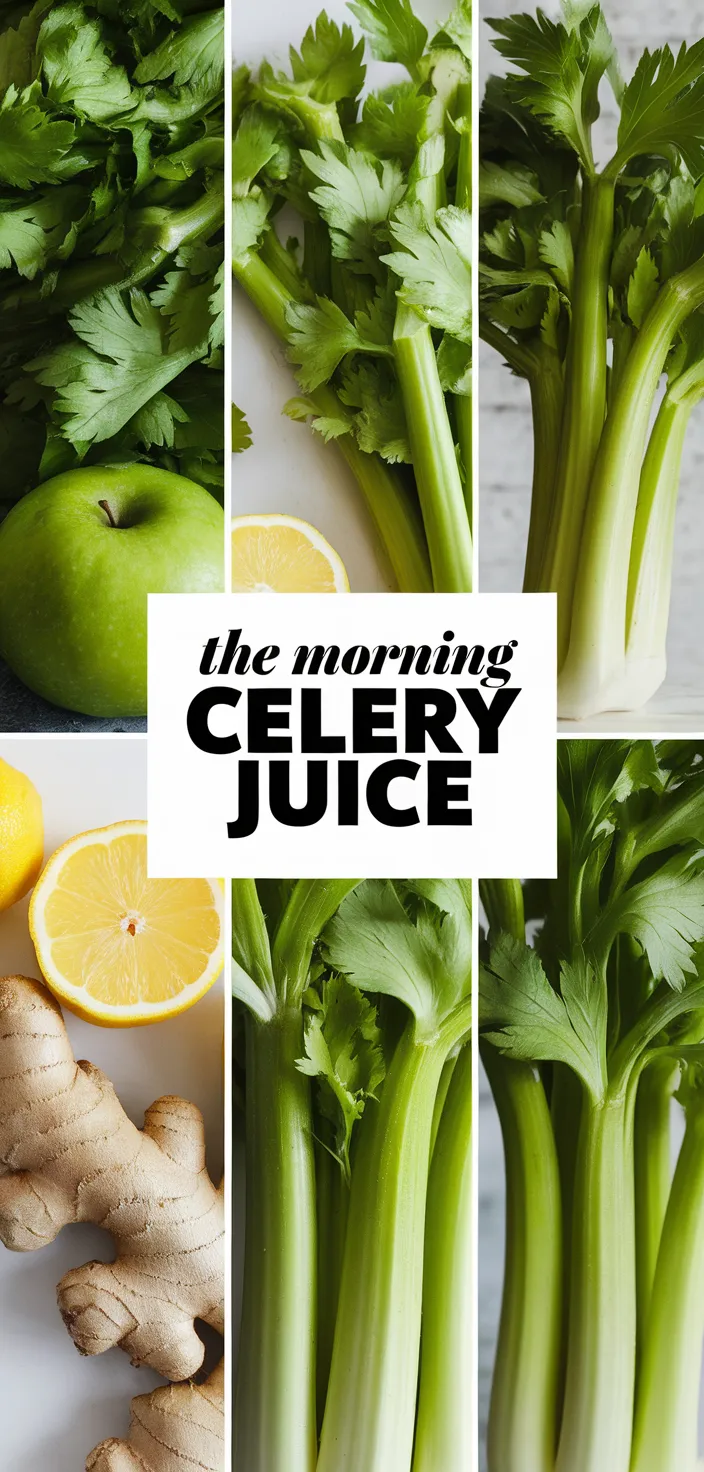 A photo of The Morning Celery Juice Recipe