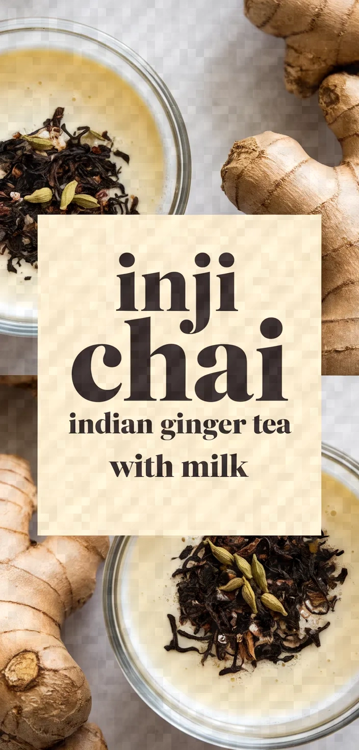 Inji Chai Indian Ginger Tea With Milk Recipe