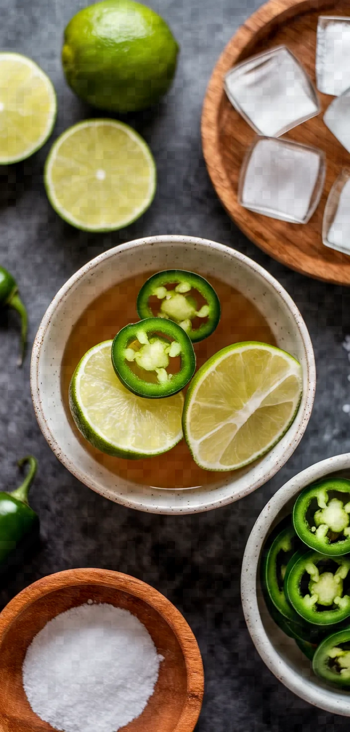 Ingredients photo for Jalapeno Margaritas Recipe