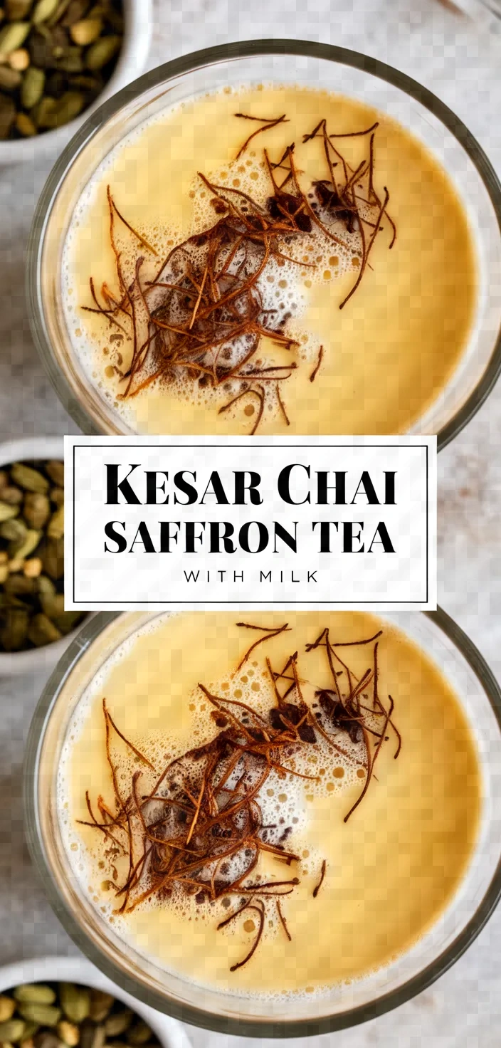 Kesar Chai Saffron Tea With Milk Recipe