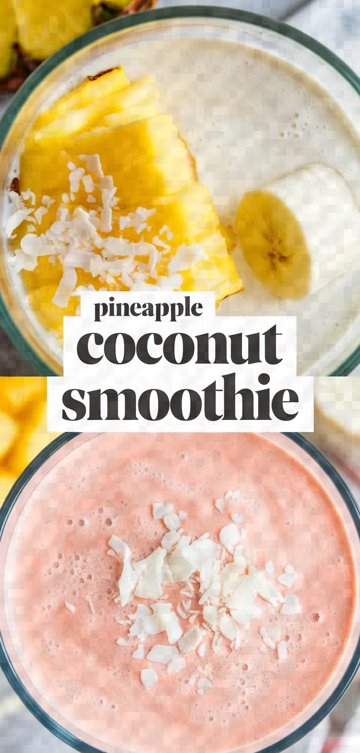 Pineapple Coconut Smoothie Recipe