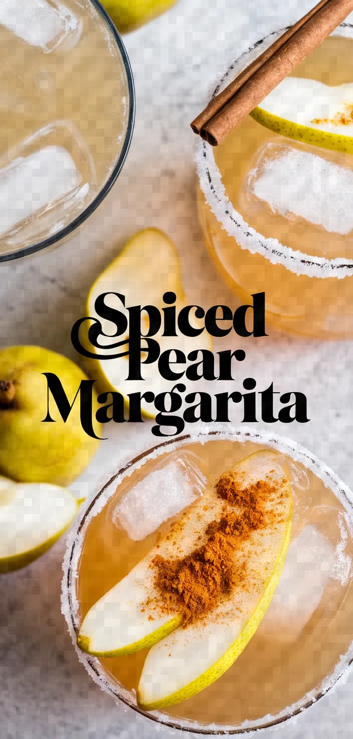 Spiced Pear Margarita Recipe