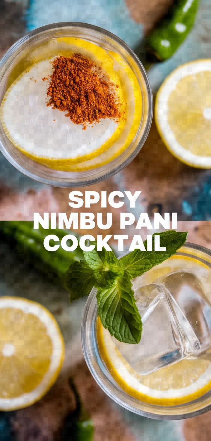 Spicy Nimbu Pani Cocktail Recipe