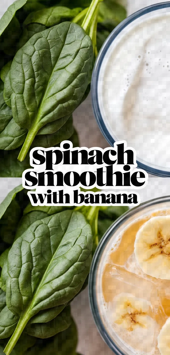 Spinach Smoothie With Banana Recipe