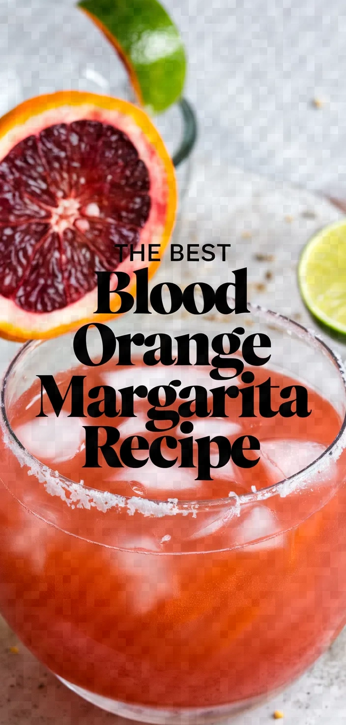 The Best Blood Orange Margarita Recipe