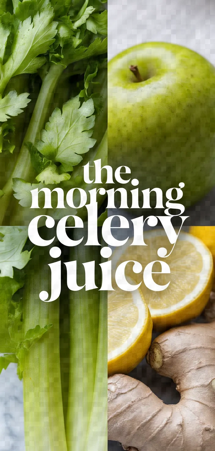 The Morning Celery Juice Recipe