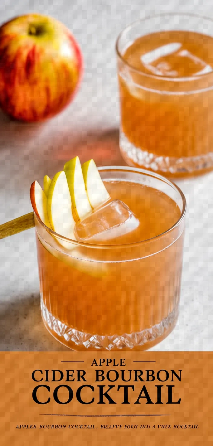 Apple Cider Bourbon Cocktail Recipe