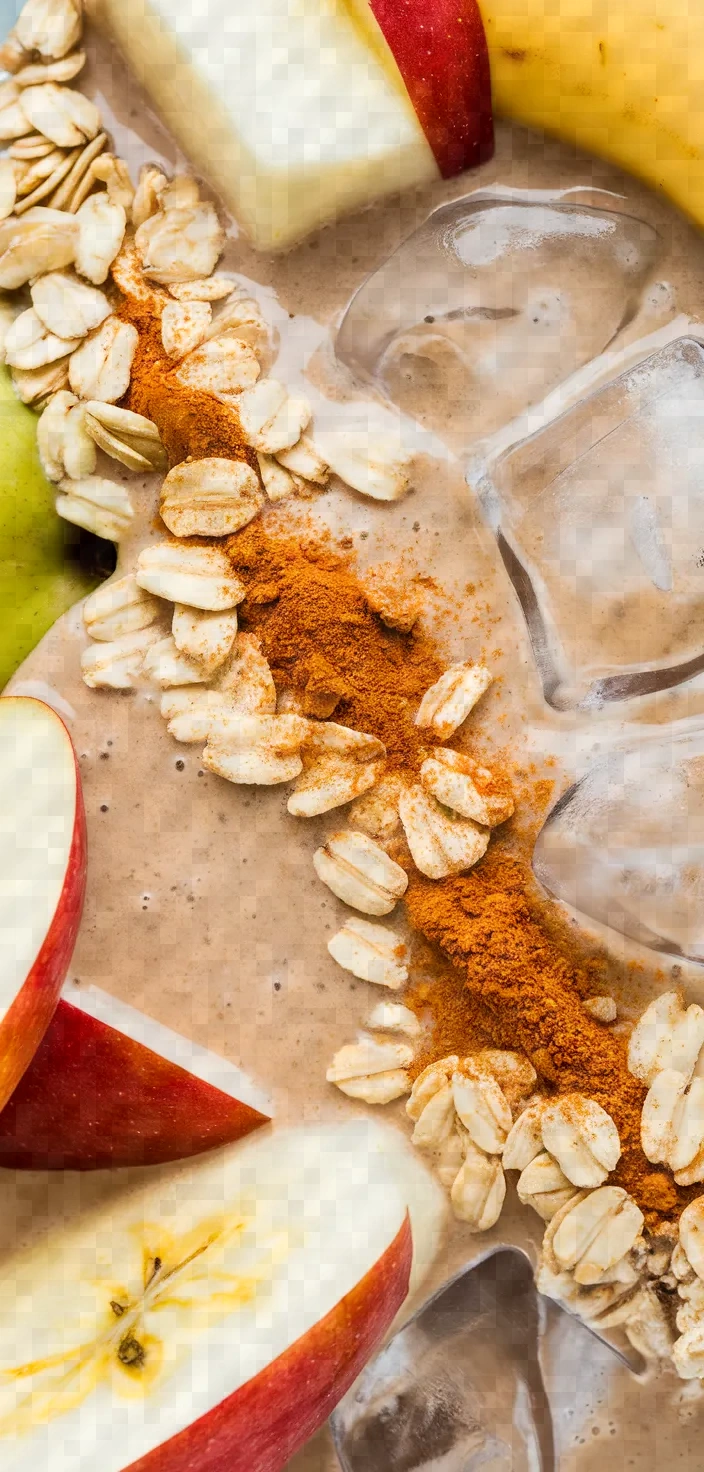 Ingredients photo for Apple Pie Smoothie Vegan Recipe