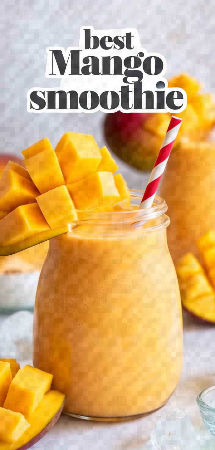 Best Mango Smoothie Recipe