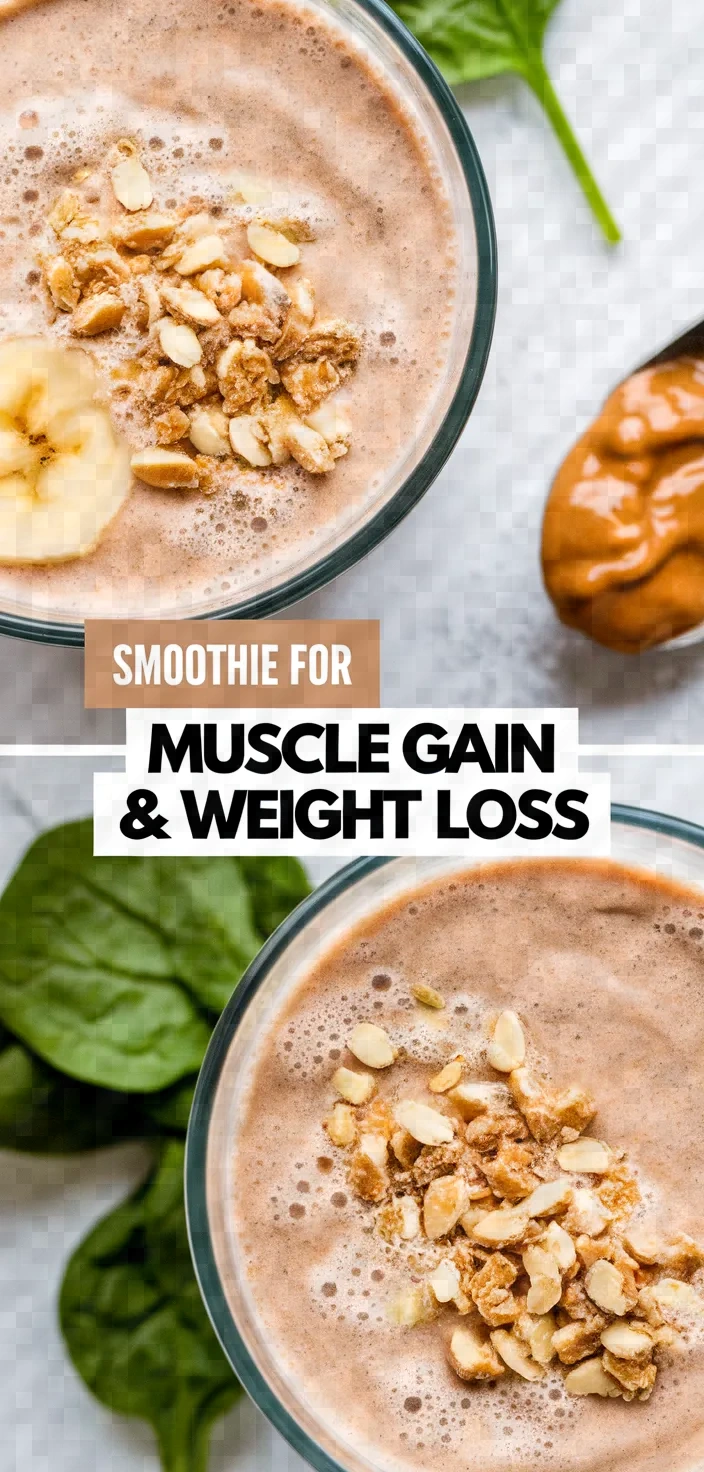 Best Pre Workout Smoothie Muscle Gain Weight Loss Recipe