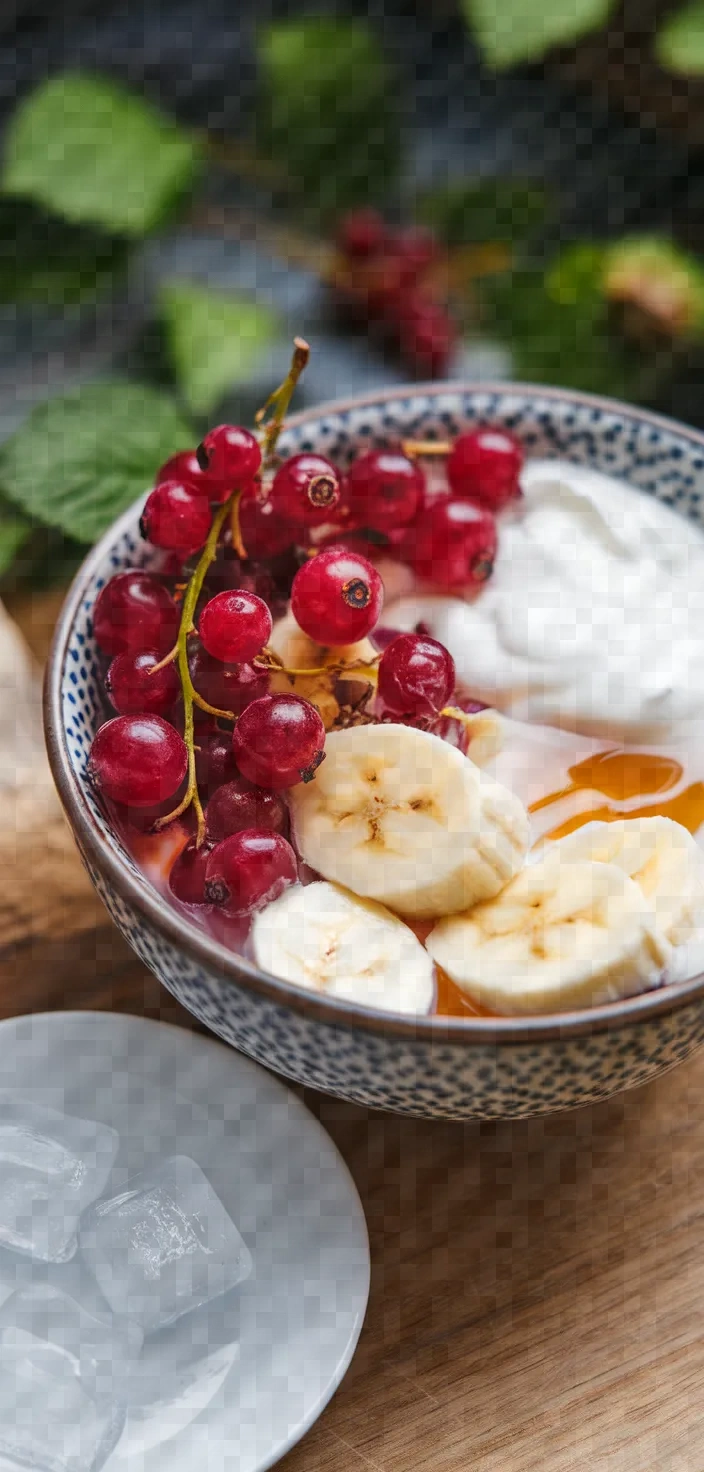 Ingredients photo for Blackcurrant Smoothie Recipe