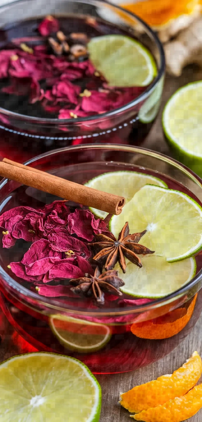 Ingredients photo for Caribbean Sorrel Drink Recipe