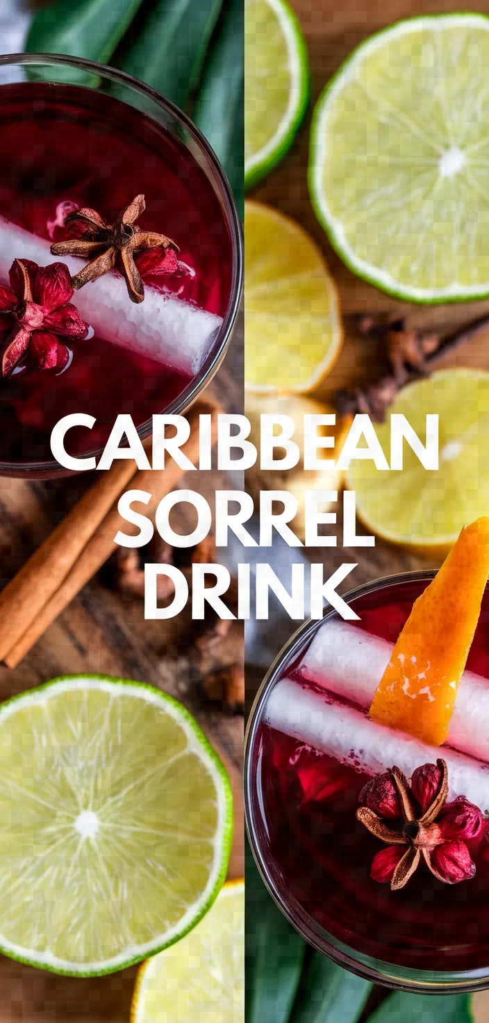 Caribbean Sorrel Drink Recipe