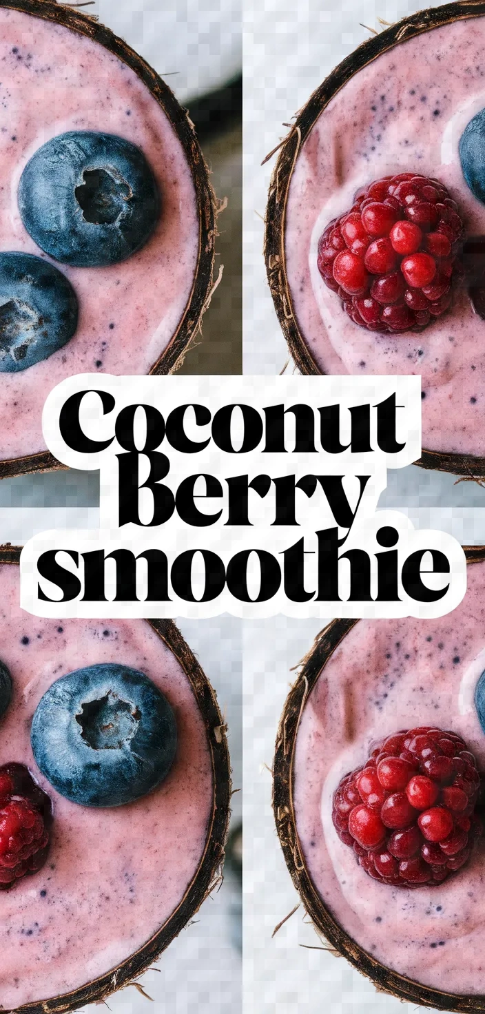 Coconut Berry Smoothie Recipe