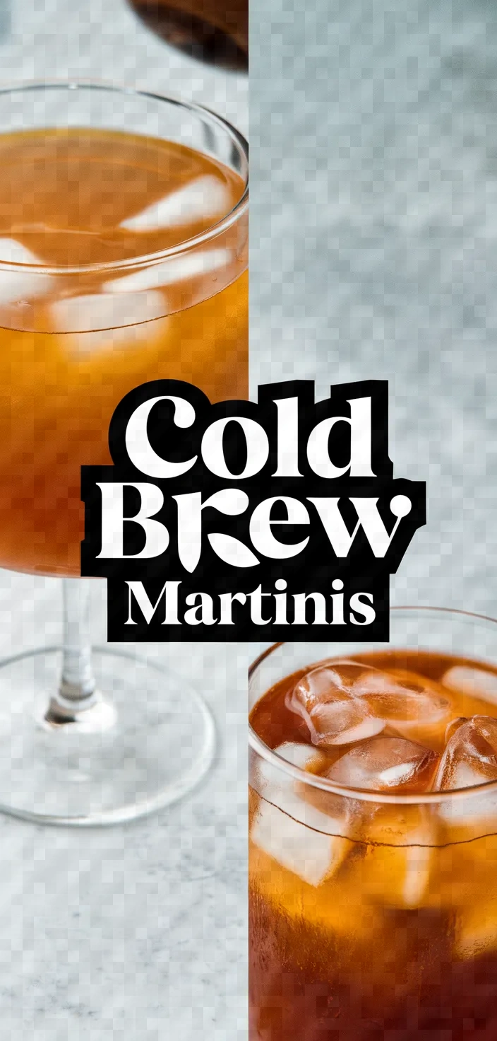 Cold Brew Martinis Recipe