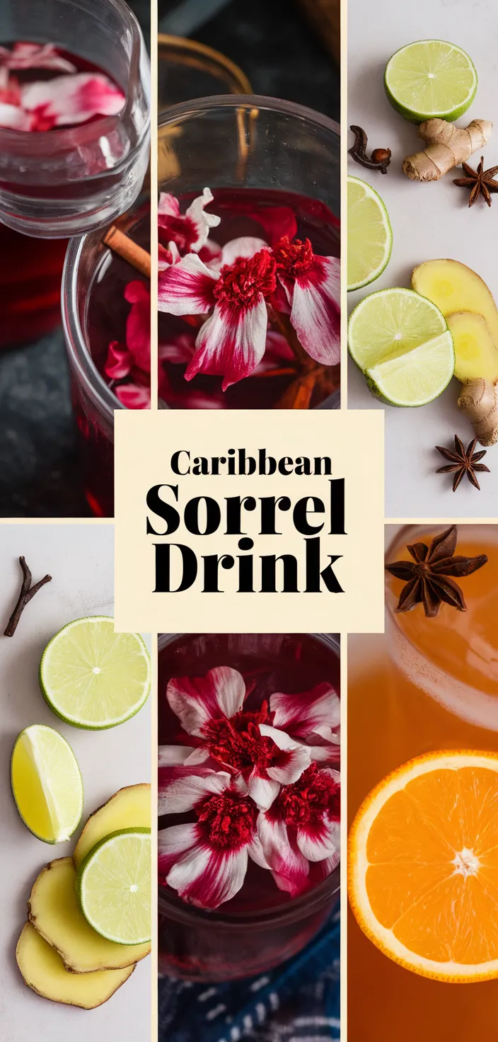 A photo of Caribbean Sorrel Drink Recipe