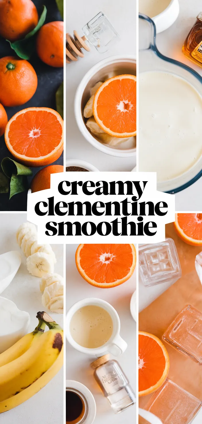 A photo of Creamy Clementine Smoothie Recipe