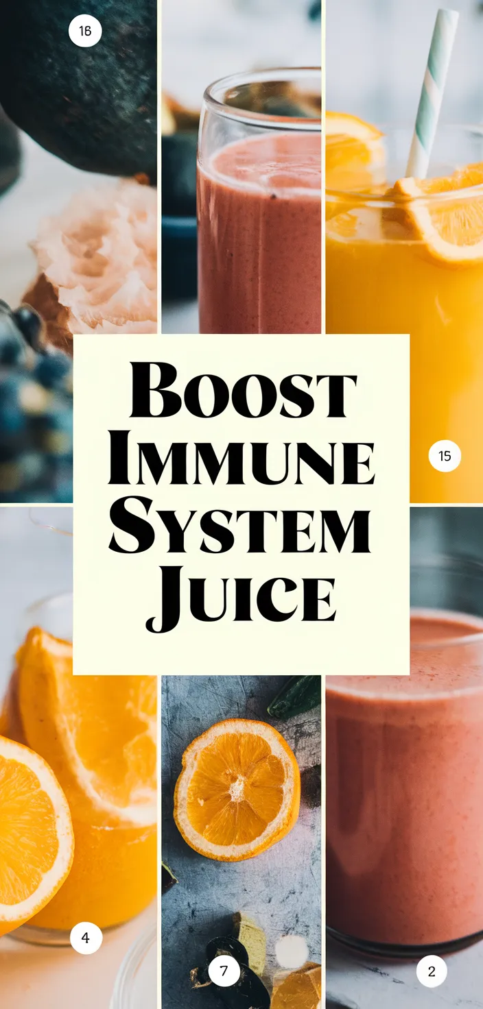 A photo of Drink Boost Immune System Juice Cold Flu Recipe