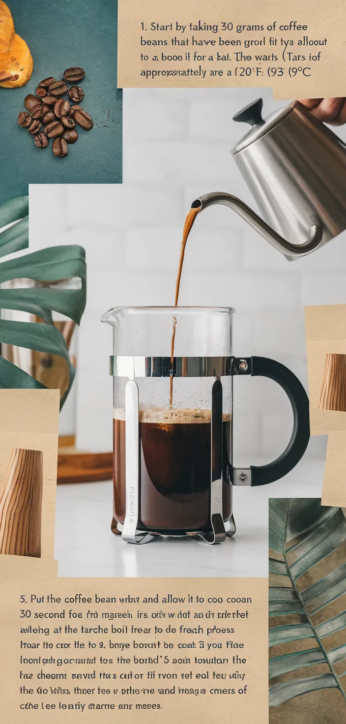 A photo of French Press Coffee Recipe