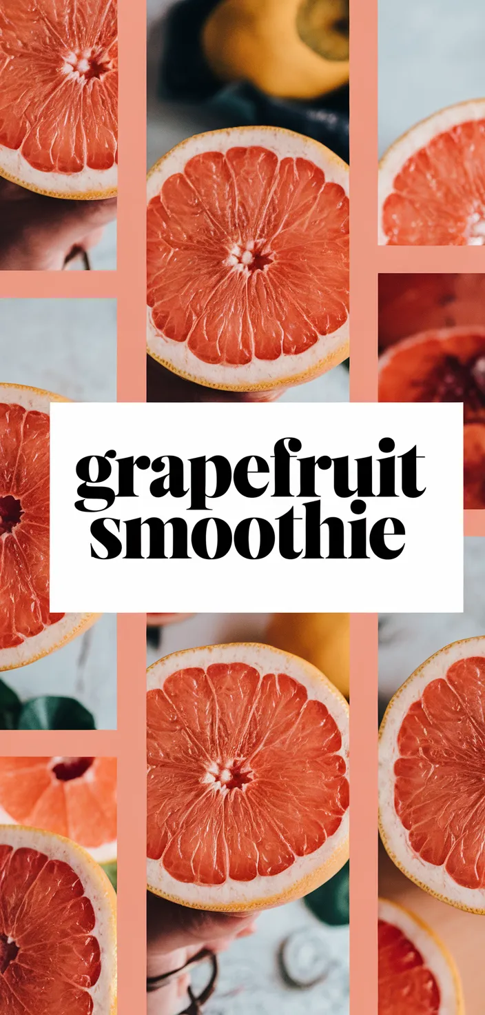 A photo of Grapefruit Smoothie Recipe