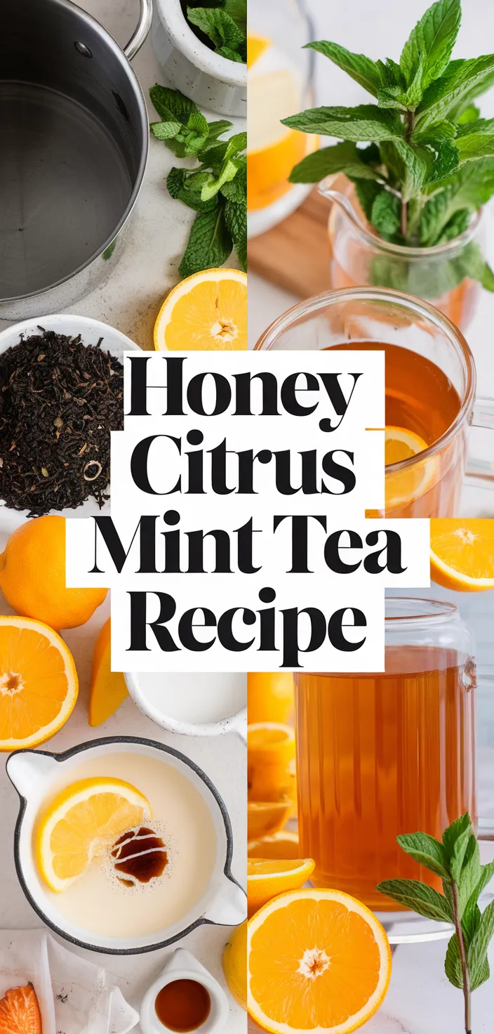 A photo of Honey Citrus Mint Tea Recipe