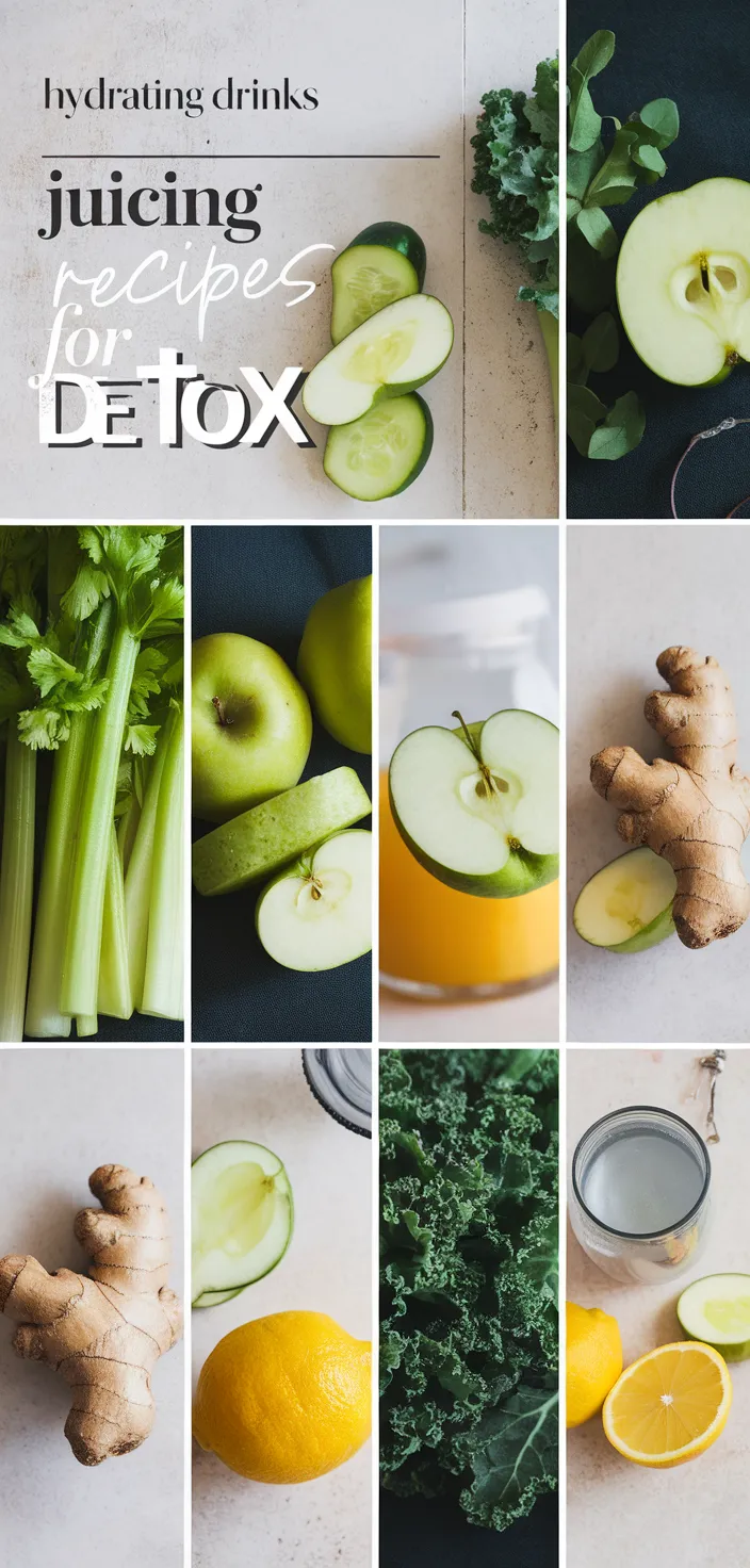 A photo of Hydrating Drinks Juicing Recipes For Detox