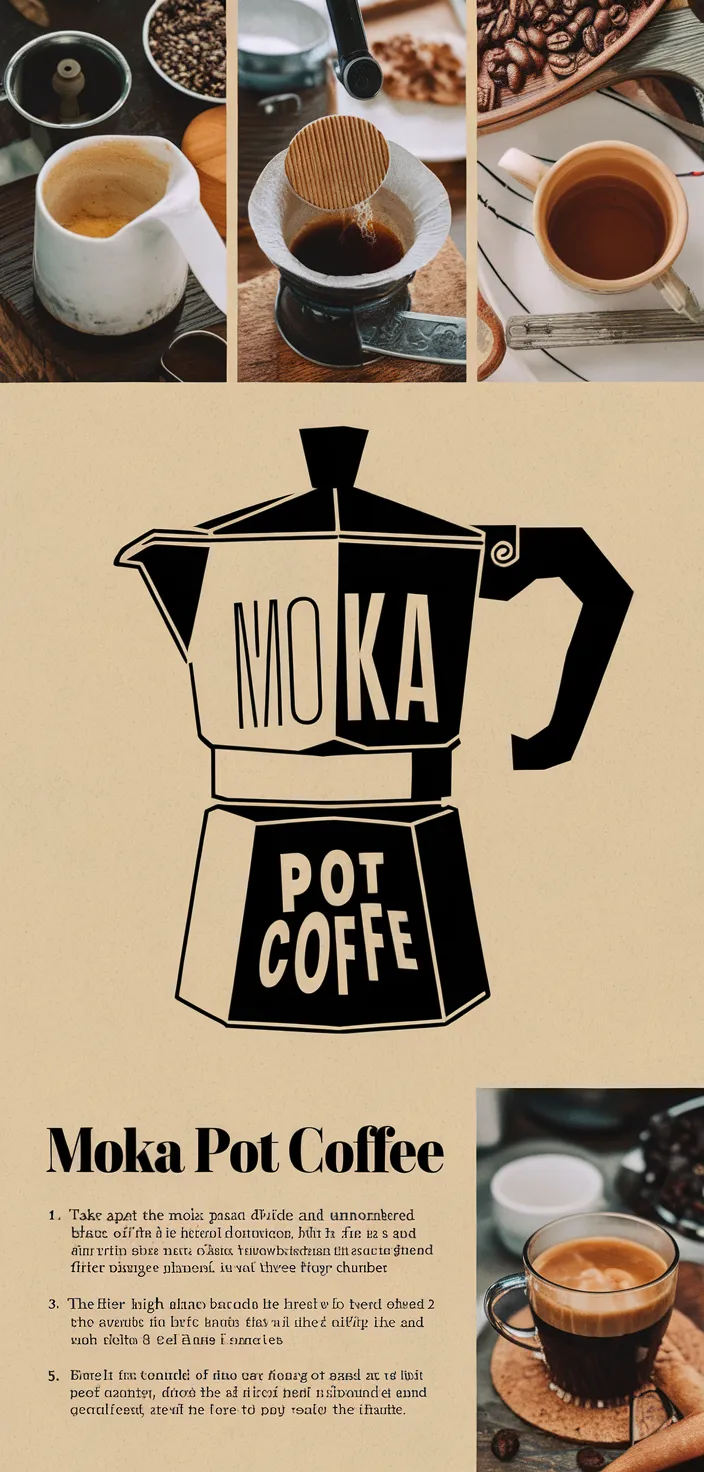 A photo of Moka Pot Coffee Recipe