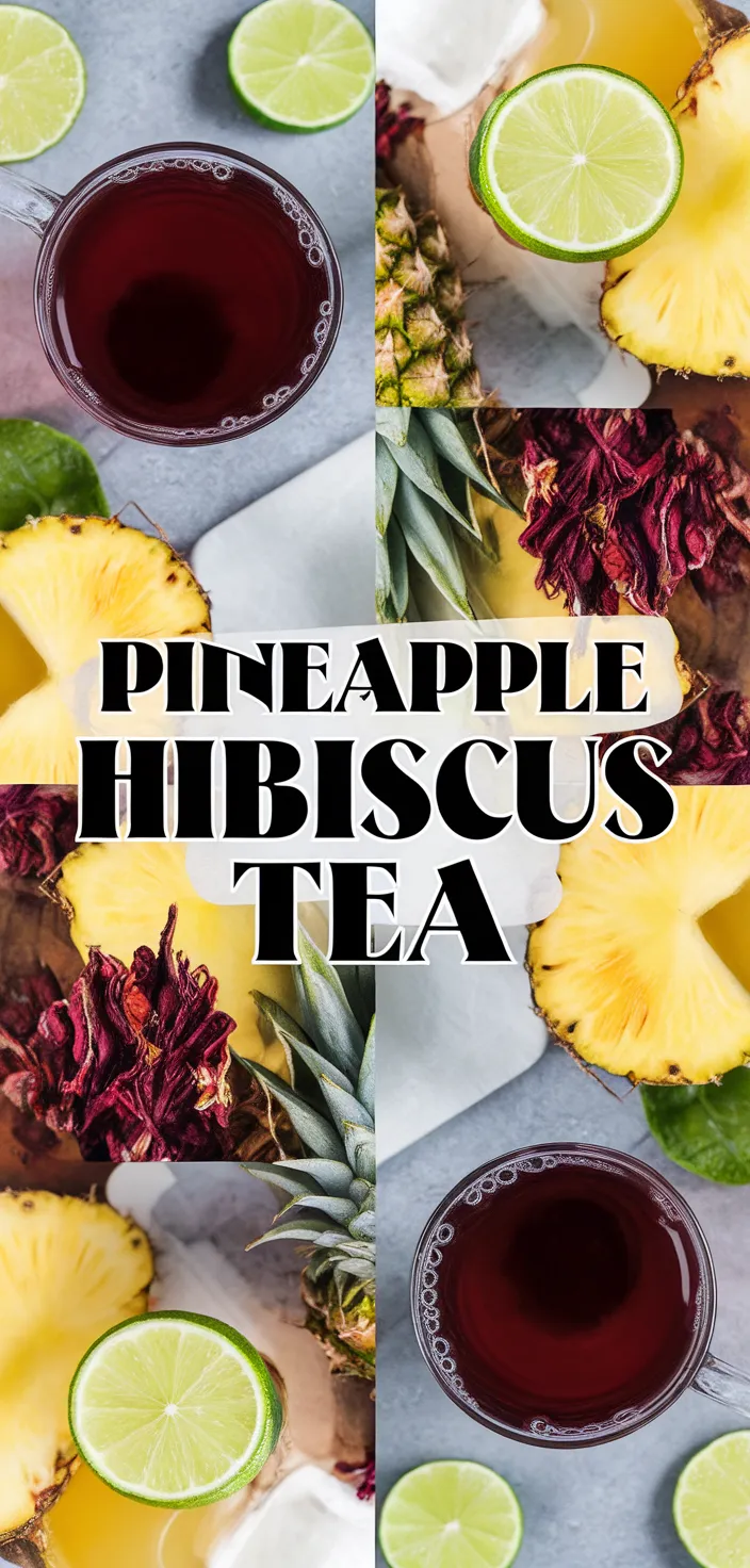 A photo of Pineapple Hibiscus Tea Recipe