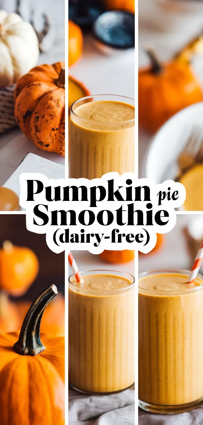 A photo of Pumpkin Pie Smoothie Dairy Free Recipe