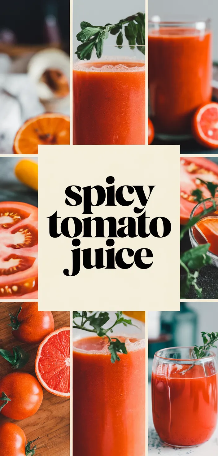 A photo of Spicy Tomato Juice Recipe