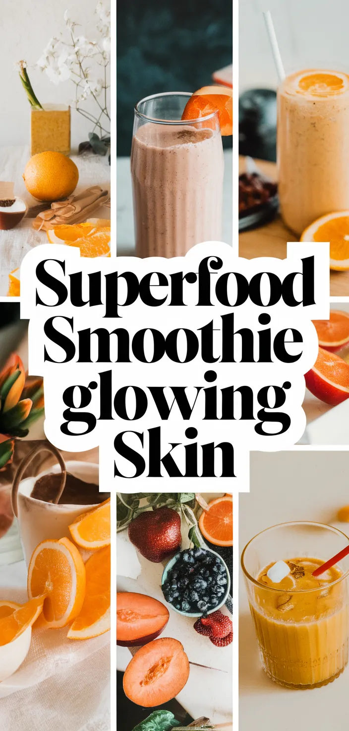 A photo of Superfood Smoothie Glowing Skin Recipe