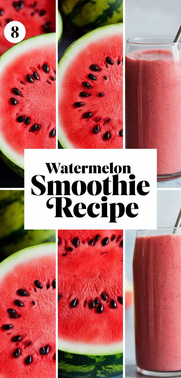 A photo of Watermelon Smoothie Recipe