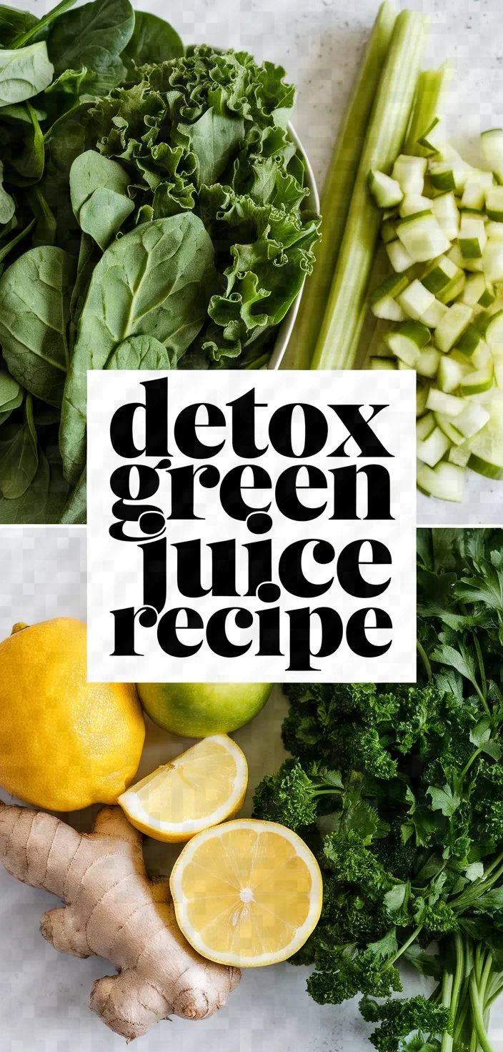 Detox Green Juice Recipe