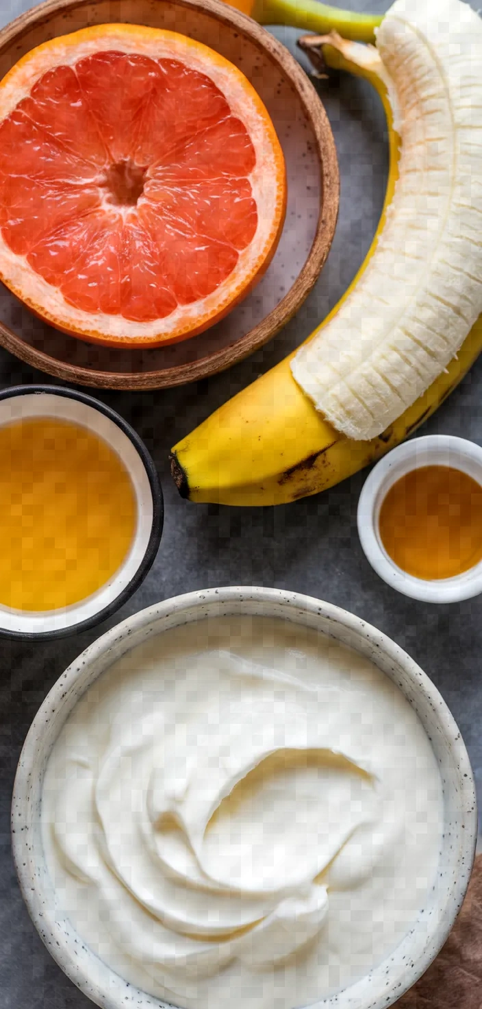 Ingredients photo for Grapefruit Smoothie Recipe