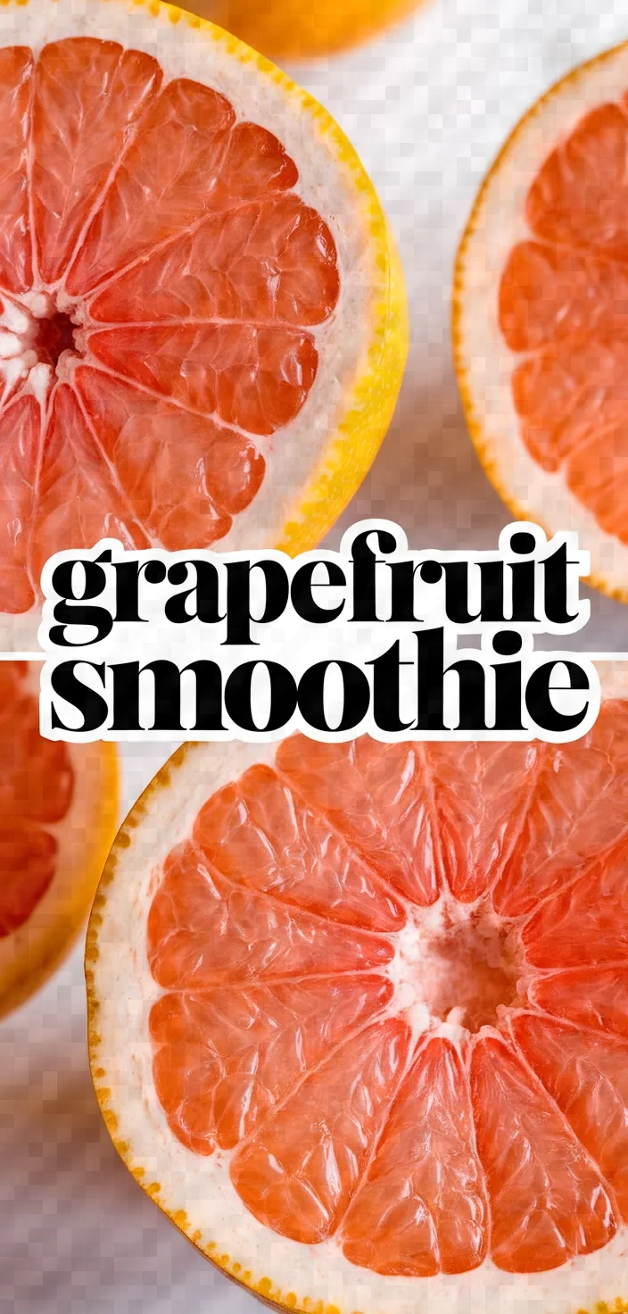 Grapefruit Smoothie Recipe