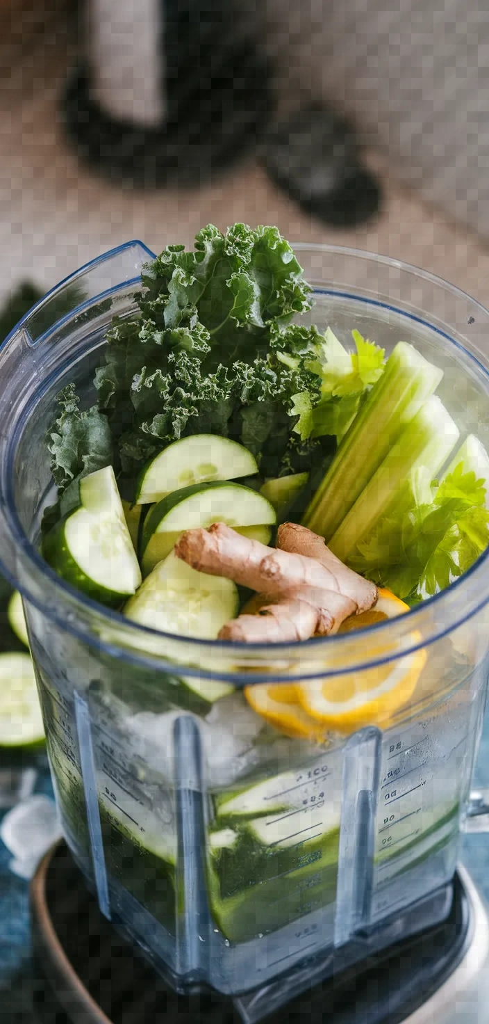 Ingredients photo for Green Blender Juice Recipe