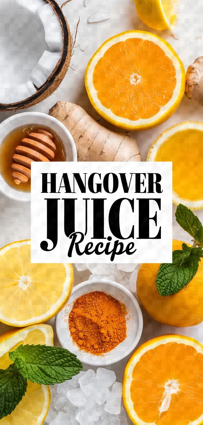 Hangover Juice Recipe