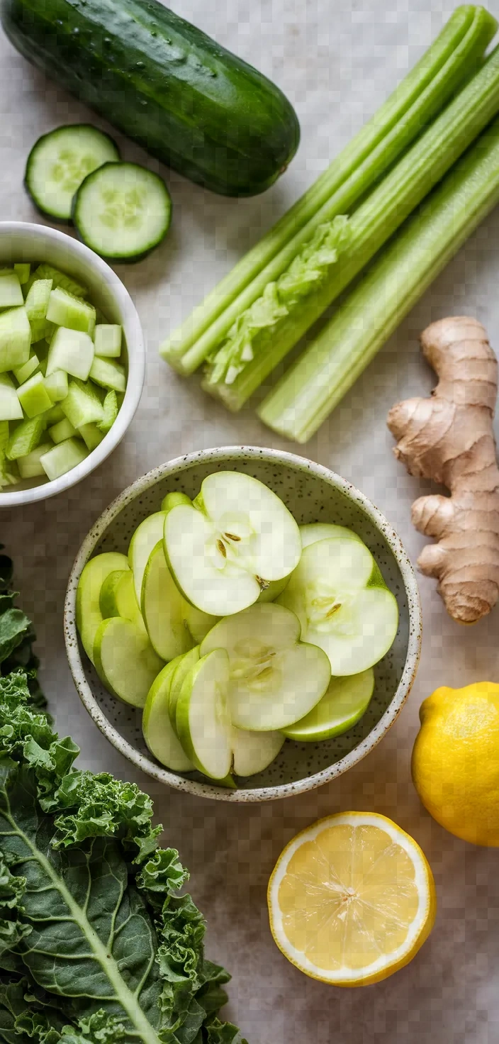 Ingredients photo for Hydrating Drinks Juicing Recipes For Detox