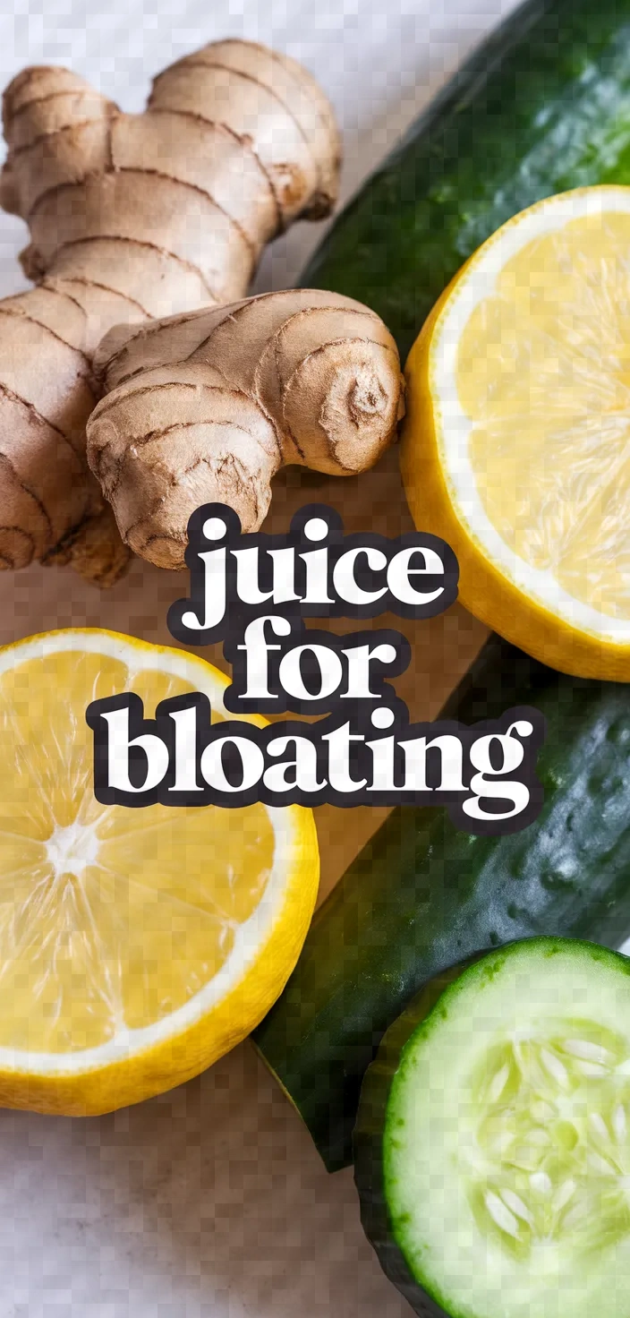 Juice For Bloating Recipe