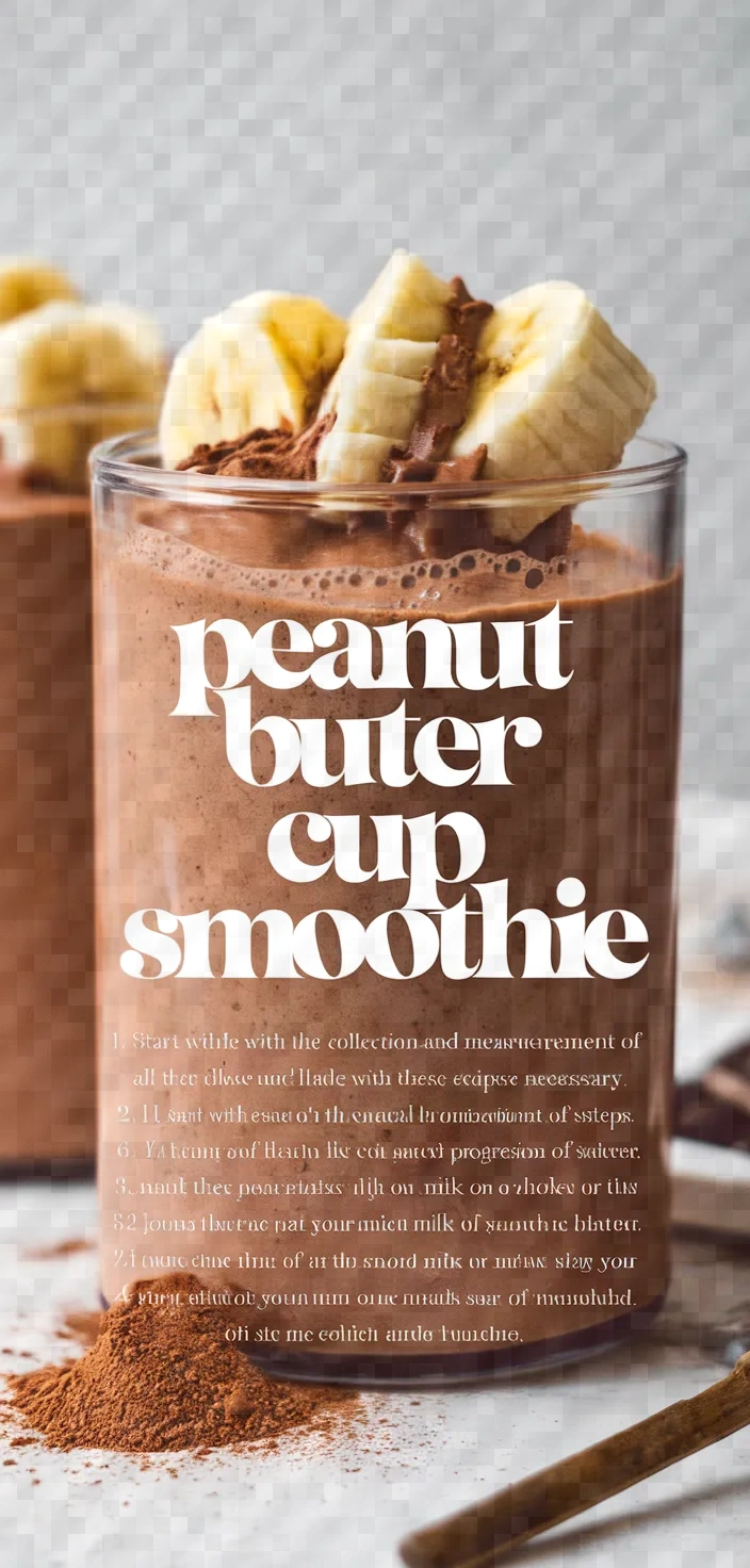 Peanut Butter Cup Smoothie Recipe