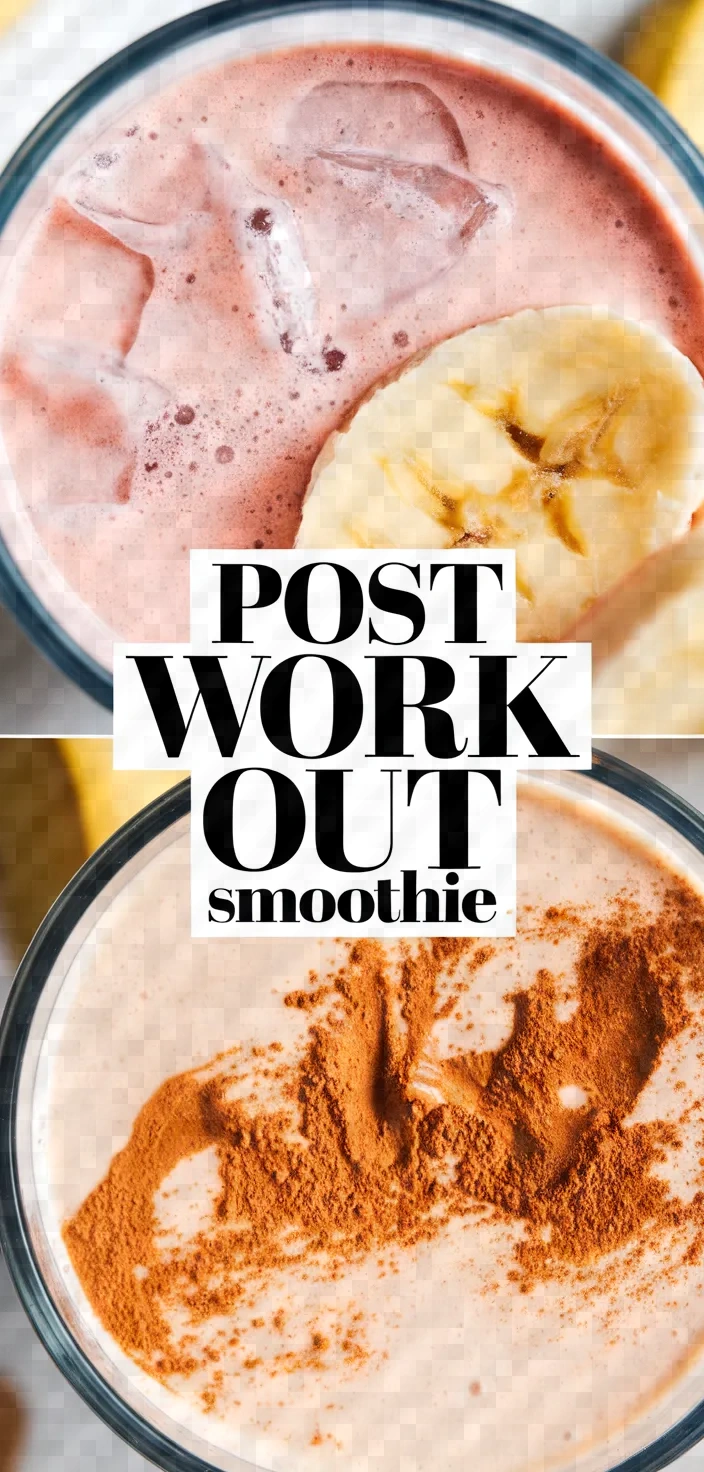 Post Work Out Smoothie Recipe