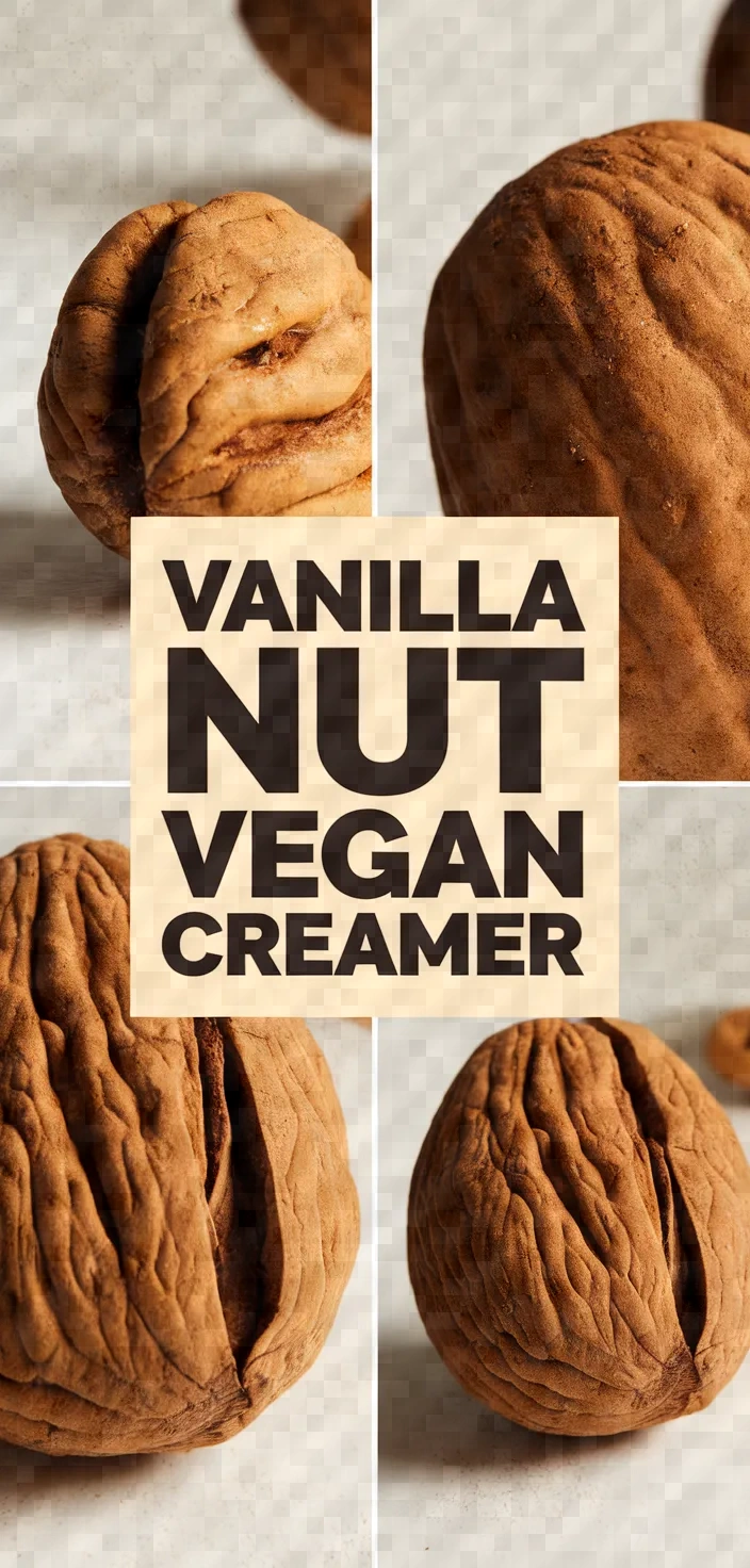 Vanilla Nut Coffee Creamer Dairy Free Vegan Recipe