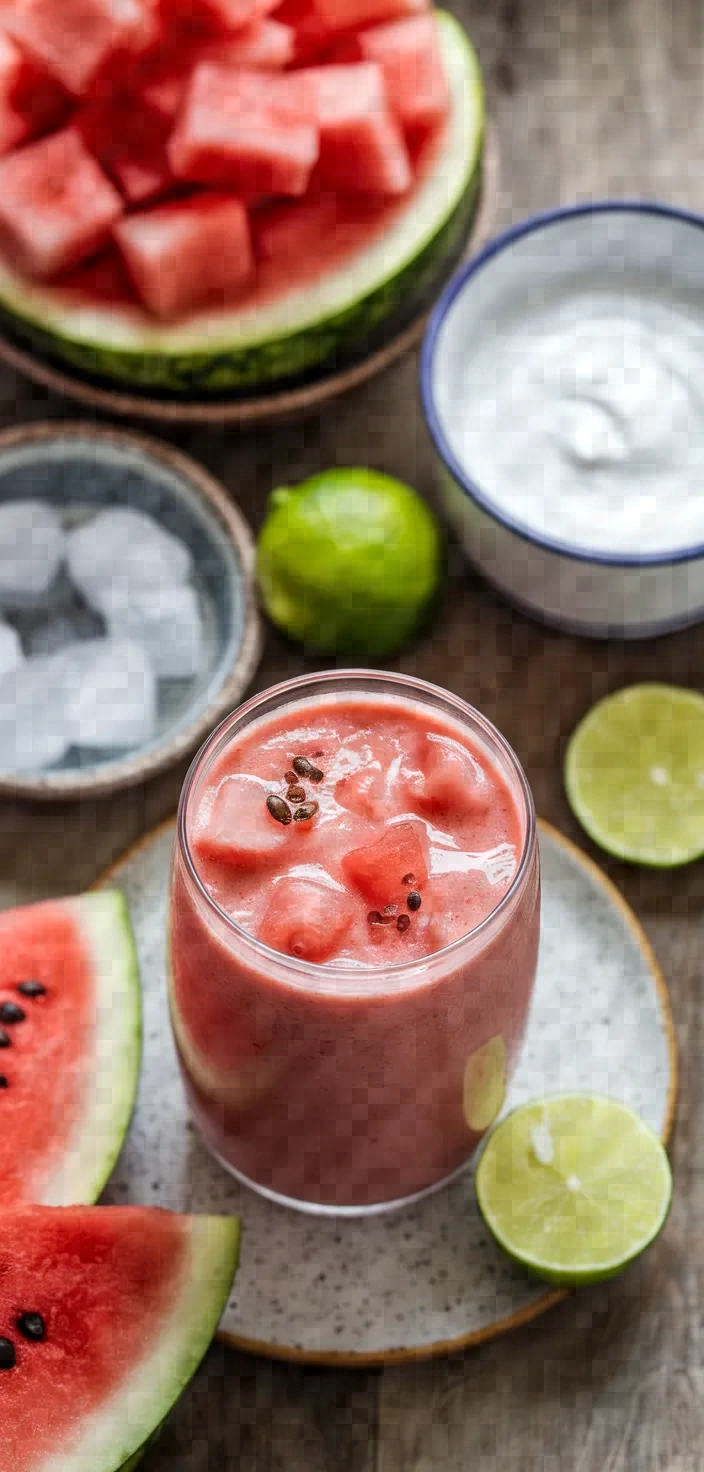 Ingredients photo for Watermelon Smoothie Recipe