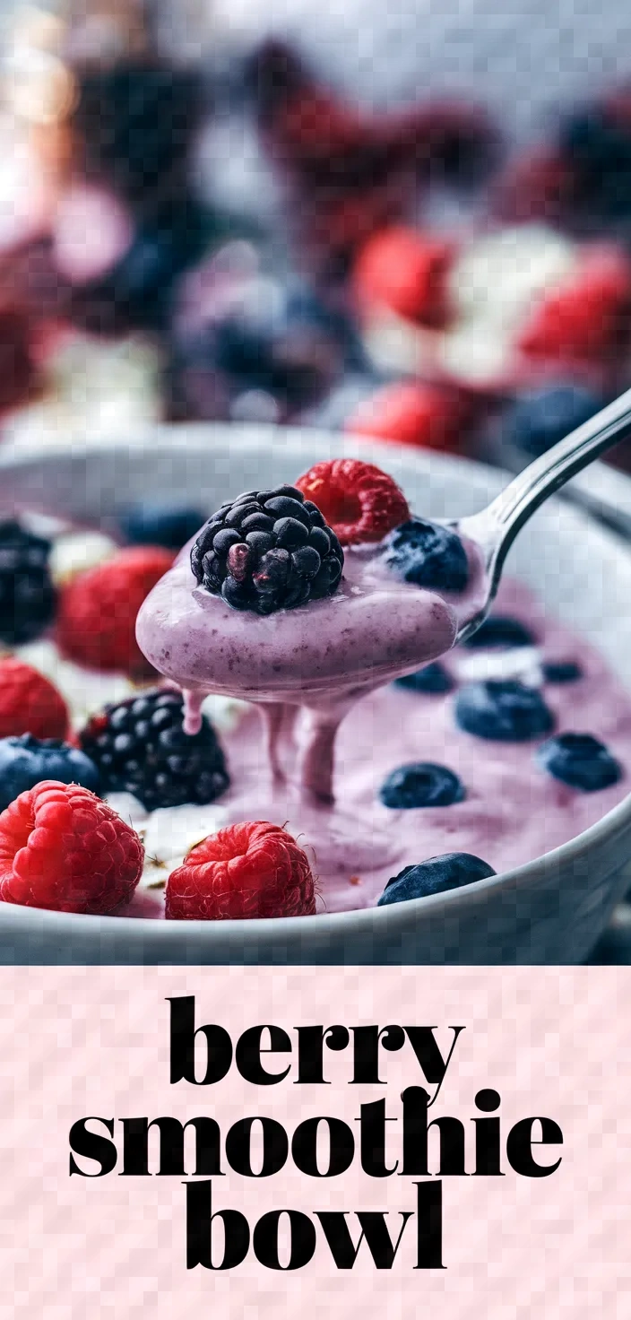 Berry Smoothie Bowl Recipe